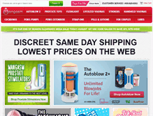 Tablet Screenshot of mangasm.com